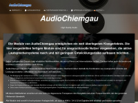 audiochiemgau.com Webseite Vorschau