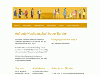 mietergemeinschaft-borstei.de Webseite Vorschau