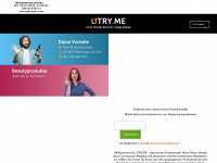 utry.me Webseite Vorschau