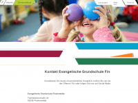 ev-grundschule-finsterwalde.de Webseite Vorschau