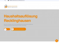 haushaltsaufloesung-recklinghausen.de Webseite Vorschau