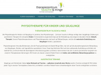 physiotherapie-kinder-landshut.de Webseite Vorschau