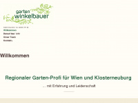 garten-winkelbauer.at Webseite Vorschau