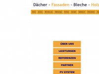 dachdeckerei-barz.com Webseite Vorschau