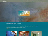 amala-art.de Webseite Vorschau