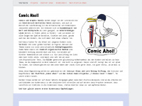comic-ahoi.de Webseite Vorschau