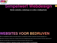 simpelwerf.nl Webseite Vorschau