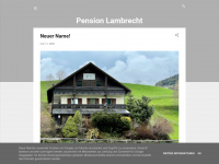 pensionlambrecht.blogspot.com Webseite Vorschau