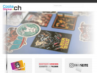 coolesticker.ch Webseite Vorschau