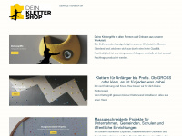 klettergriff.ch Webseite Vorschau