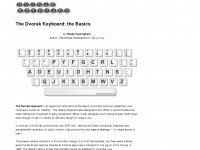 dvorak-keyboard.com Webseite Vorschau