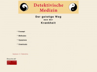 detektivischemedizin.de Webseite Vorschau