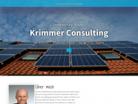 krimmer-consulting.com Webseite Vorschau
