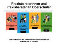praxisberater-sachsen.de Webseite Vorschau