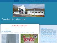 grundschule-hohenroda.de Webseite Vorschau