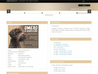 lagotto-omero.ch Webseite Vorschau