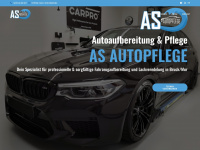 as-autopflege.at Webseite Vorschau