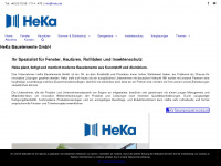 heka-be.de Webseite Vorschau