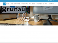 agentur-grunau.de Webseite Vorschau