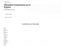 informatica-comparazione.ch Webseite Vorschau