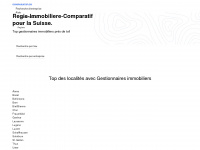 regie-immobiliere-comparatif.ch Webseite Vorschau