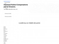 impresa-pulizia-comparazione.ch Webseite Vorschau