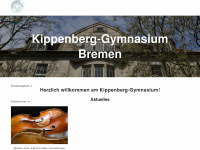 kippenberg-gymnasium.de Webseite Vorschau