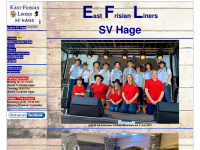 eastfrisian-liners.de Webseite Vorschau