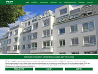 pmp-immobilien.at Webseite Vorschau