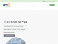 walk-natur.de Webseite Vorschau
