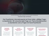 feuerlöscher.ch Webseite Vorschau