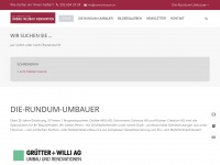 rundumbauen.ch Webseite Vorschau