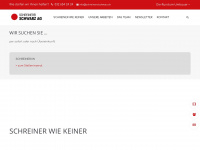 schreinereischwarz.ch Webseite Vorschau