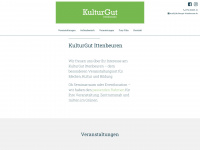 kulturgut-ittenbeuren.de Webseite Vorschau