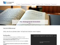 evkirche-germersheim.de Webseite Vorschau