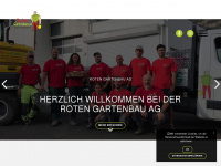 roten-gartenbau.ch Webseite Vorschau