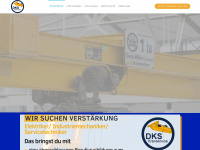 dks-kranservice.de Webseite Vorschau