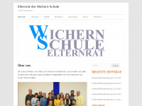 elternrat-wichernschule.de Webseite Vorschau