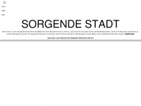 sorgende-staedte.org Webseite Vorschau