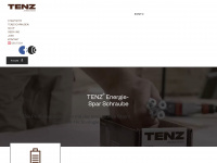 tenz.at Webseite Vorschau