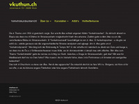 vkuthun.ch Webseite Vorschau