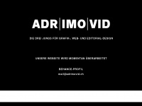 adrimovid.ch Webseite Vorschau