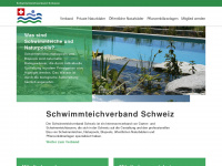 schwimmteichverband-schweiz.ch Webseite Vorschau