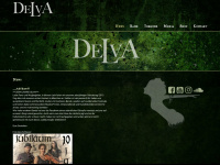 delva-band.de Webseite Vorschau