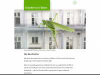 insekten-in-wien.at Webseite Vorschau