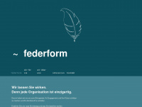 federform.ch Webseite Vorschau