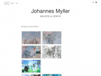 johannesmyller.com Webseite Vorschau