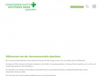 apotheken-bern.ch Webseite Vorschau