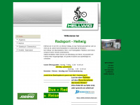 radsport-hellwig.de Webseite Vorschau