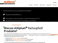 airphalt.net Webseite Vorschau